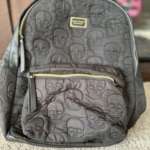 Betsey Johnson Skull embroidered backpack